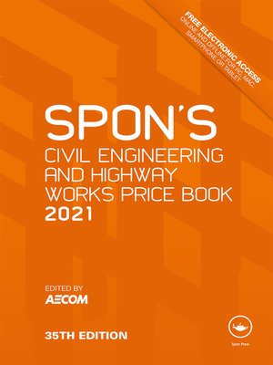 cover image of Spon's Civil Engineering and Highway Works Price Book 2021